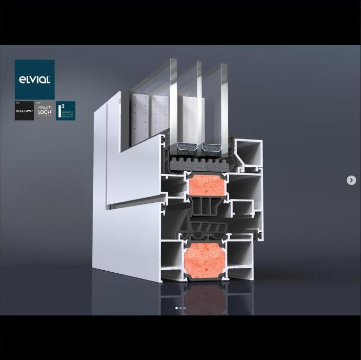 Elvial aluminijumski profil presek
